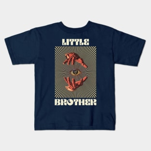 Hand Eyes Little Brother Kids T-Shirt